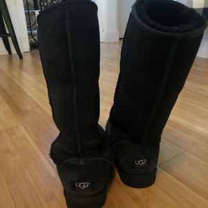 Tall Black Uggs